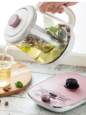 AROMA® Professional 1.5L / 6-Cup Glass Digital Electric Tea Maker